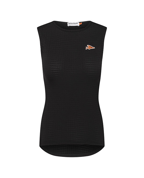 Café du Cycliste 底衫Coline Sleeveless Baselayer Black 無袖 女款 黑