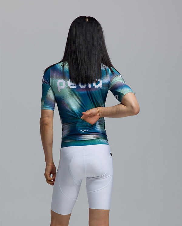 Pedla 車衣Colour Wheel Classic Jersey Motion Teal 男款 藍