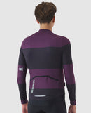 Café du Cycliste 車衣 Constance LS Jersey Black Quetsche 長袖 男款 紫黑條紋