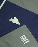 Café du Cycliste 車衣 Constance LS Jersey Navy Scots Pine 長袖 男款 藍綠條紋