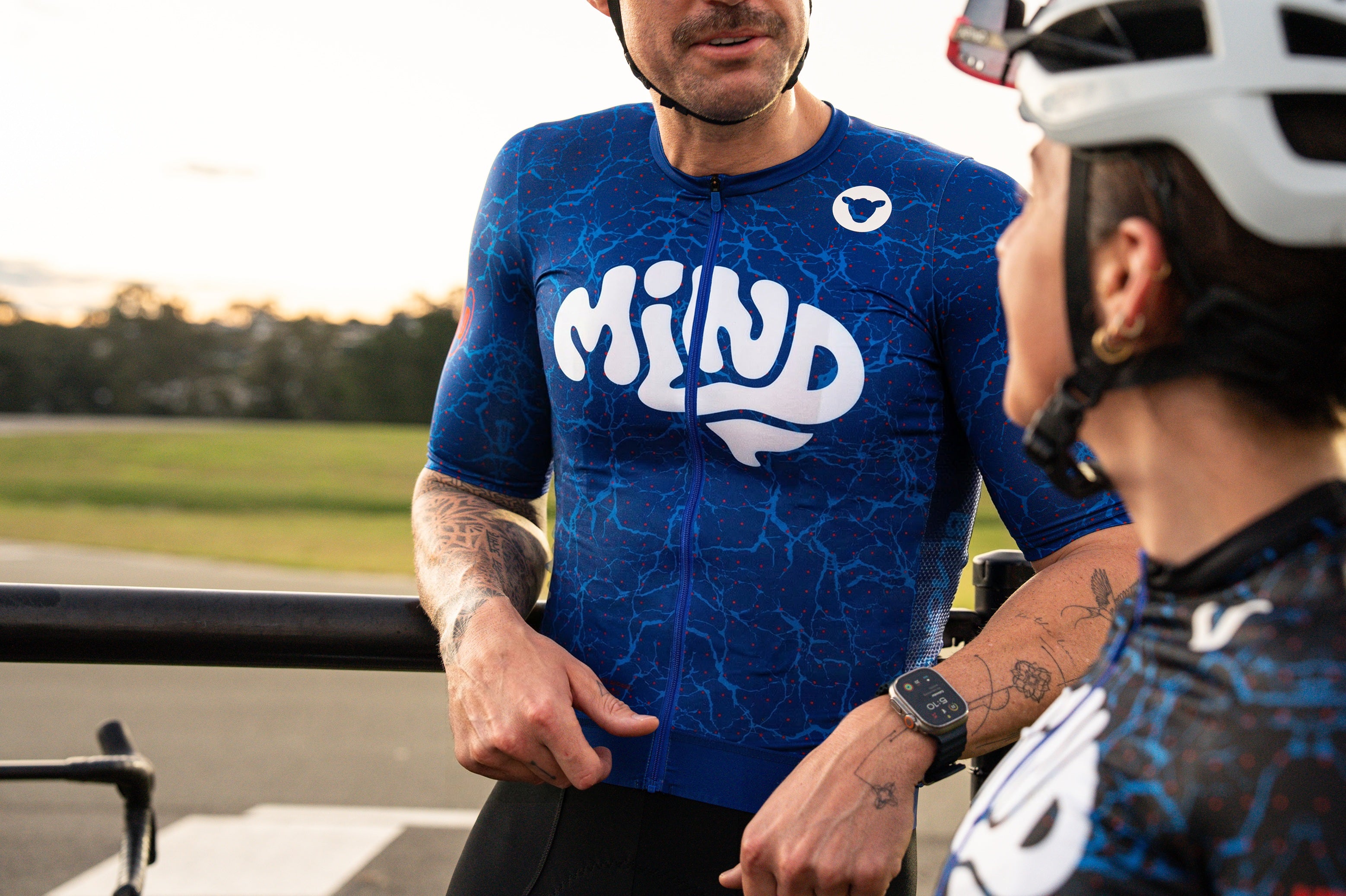 Black Sheep 黑羊 Team SS Jersey - Mind Health Blue 男款 藍