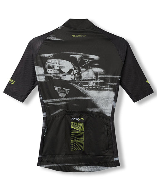 PedalMafia 車衣 Core Jersey Aston Martin Aramco F1® Team Charcoal 女款 黑