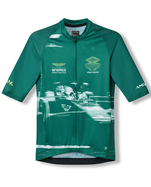 PedalMafia 車衣 Core Jersey Aston Martin Aramco F1® Team Green 男款 綠