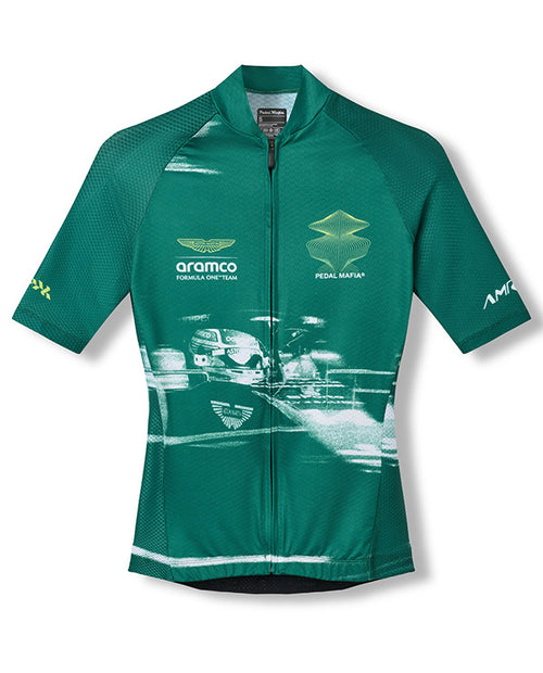 PedalMafia 車衣 Core Jersey Aston Martin Aramco F1® Team Green 女款 綠