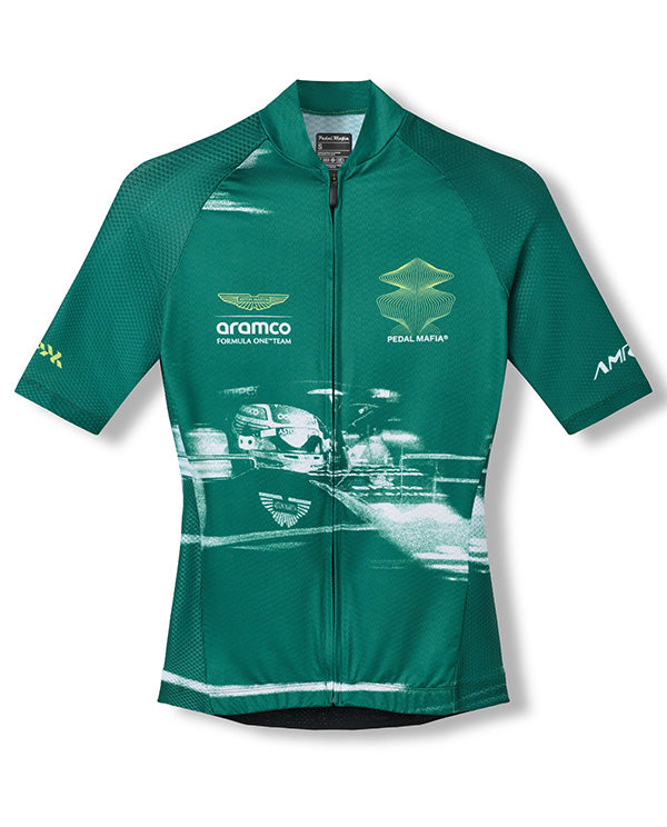 【預購】PedalMafia 車衣 Core Jersey Aston Martin Aramco F1® Team Green 女款 綠