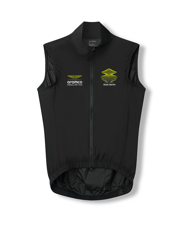 【預購】Pedal Mafia 背心Core Light Vest Aston Martin Aramco F1® Team Black 男款 黑