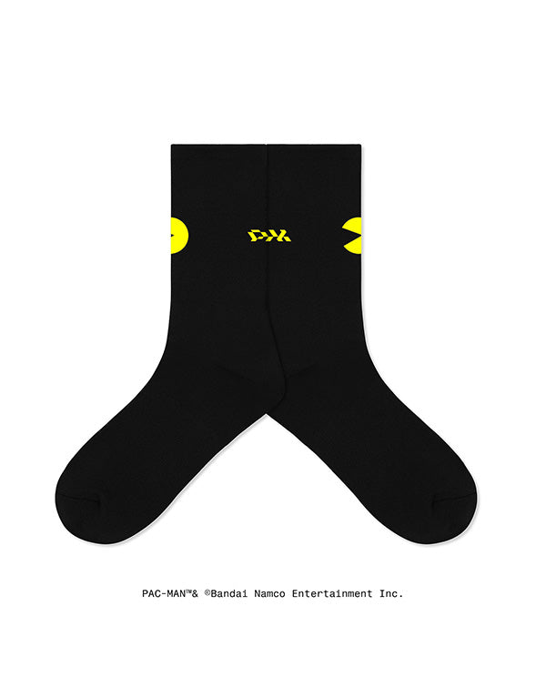 Pedal Mafia 車襪Core Socks PAC-MAN Black 黑