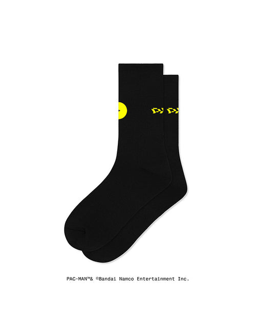 Pedal Mafia 車襪Core Socks PAC-MAN Black 黑
