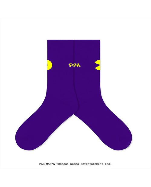 Pedal Mafia 車襪Core Socks PAC-MAN Purple 紫