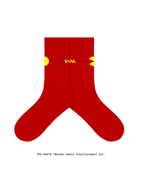 Pedal Mafia 車襪Core Socks PAC-MAN Red 紅