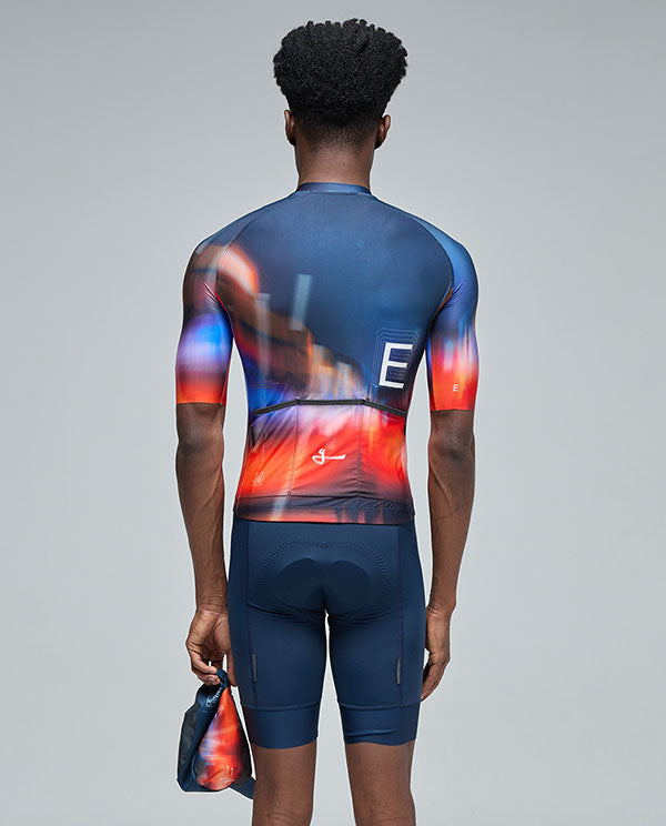 Givelo 車衣Jersey SS Essential Aero CHAOS black 黑夜 男女共版