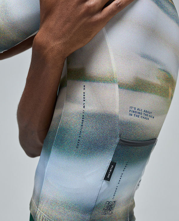 Givelo 車衣Jersey SS Essential Aero CHAOS Grey 黃昏 男女共版