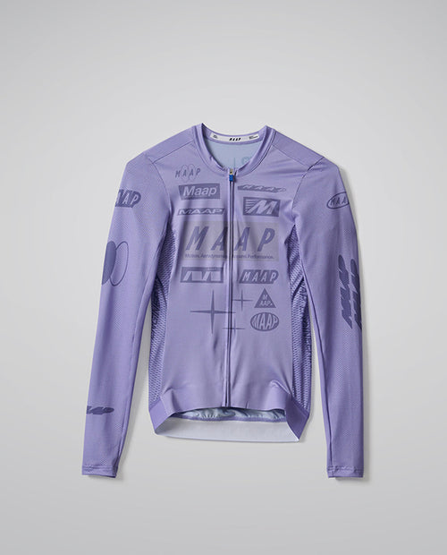 MAAP 車衣 Drome Pro Air LS Jersey 3.0 Lavender 長袖 女款 紫