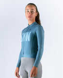 Biehler 薄長袖車衣 Pro LS Jersey Venice 女款 藍
