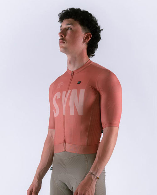 Biehler 車衣 PRO Jersey Blossom 男款 粉橘