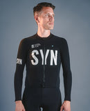 Biehler 車衣SYN Thermal Rain LS Jersey Black 防雨保暖 男款 黑