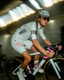 Biehler 磁扣車褲 Pro Team Bib Shorts Milky Way 女款 白
