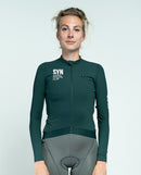 Biehler 中量長袖車衣Training Native L/S Jersey Forest 女款 森綠