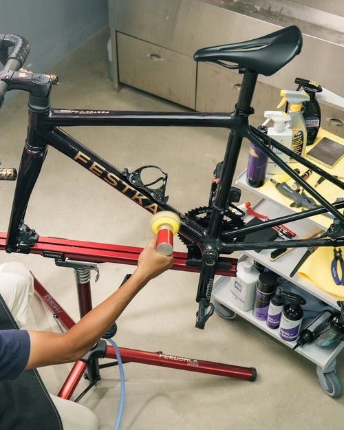 單車保養 Ａ｜性能優化 - 精修上蠟 / 鏈條深層煮蠟 /來令片深度除油