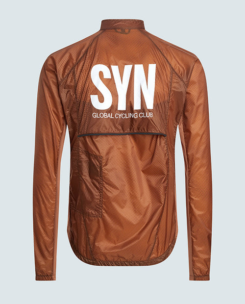 Biehler 防潑輕量風衣 Defender Stow Away Jacket Tuscany 男款 磚紅棕