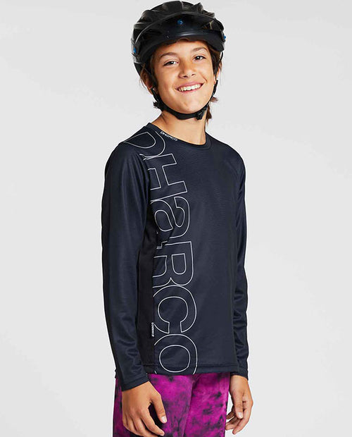 DHaRCO MTB Gravity Jersey Stealth 長袖-童