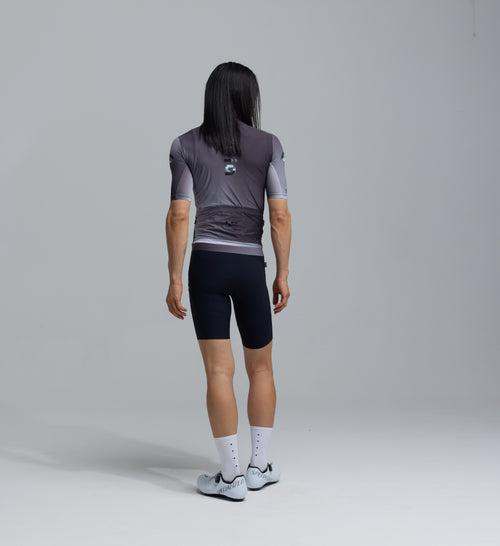 Pedla 車衣 Dots Classic Jersey Grey Fade 男款 漸層灰