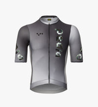 Pedla 車衣 Dots Classic Jersey Grey Fade 男款 漸層灰