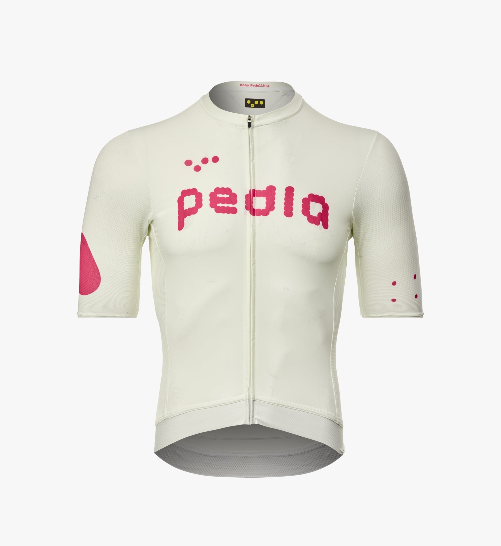 Pedla 車衣 Dots Classic Jersey Procelain Fuchsia 男款 瓷白