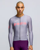 Pedla 薄長袖車衣 Dots Classic LS Jersey Light Grey 男款 淺灰