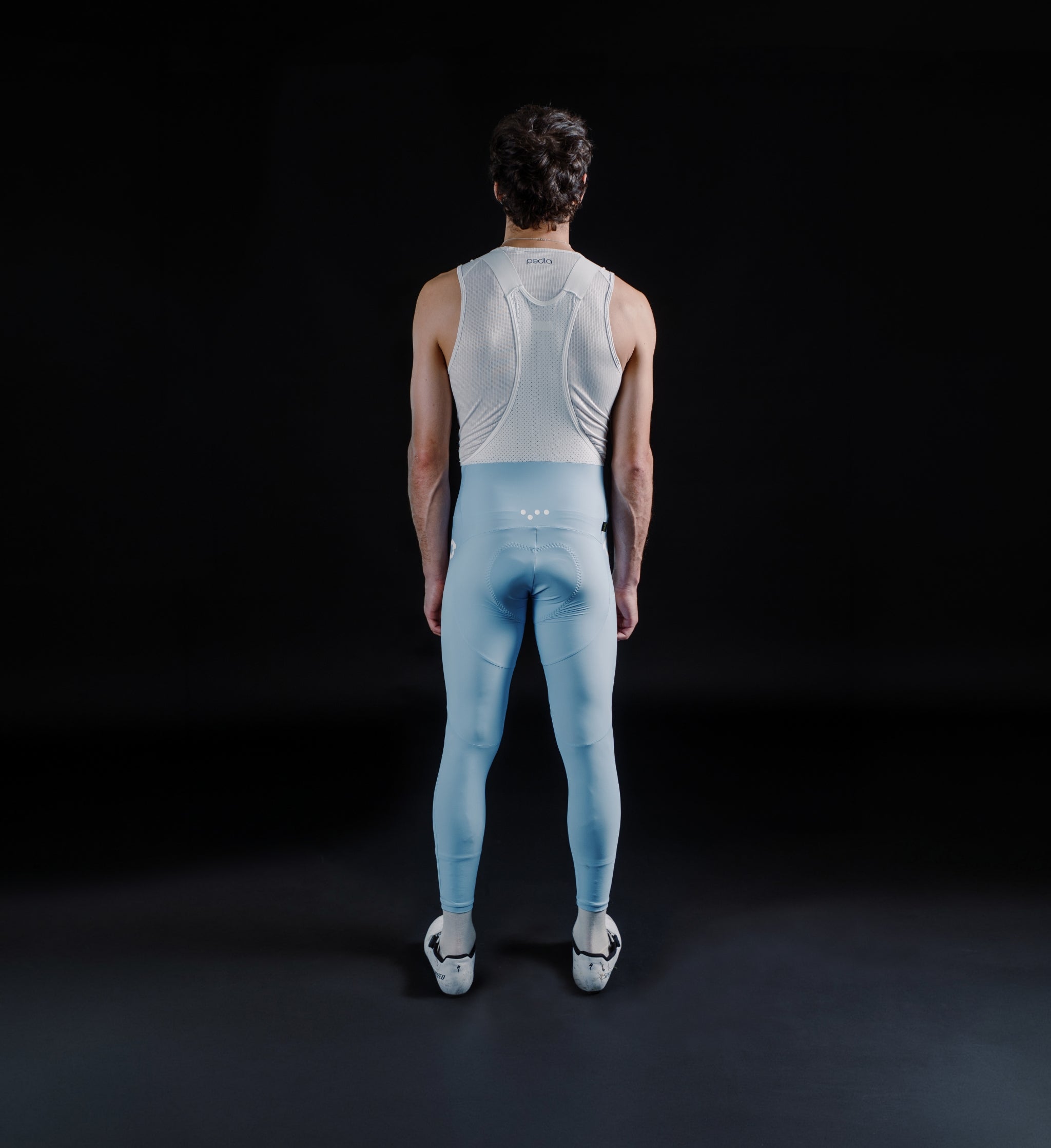 Pedla 薄長褲 Dots SuperFIT 2.0 Bib Tight Powder Blue 男款 粉藍