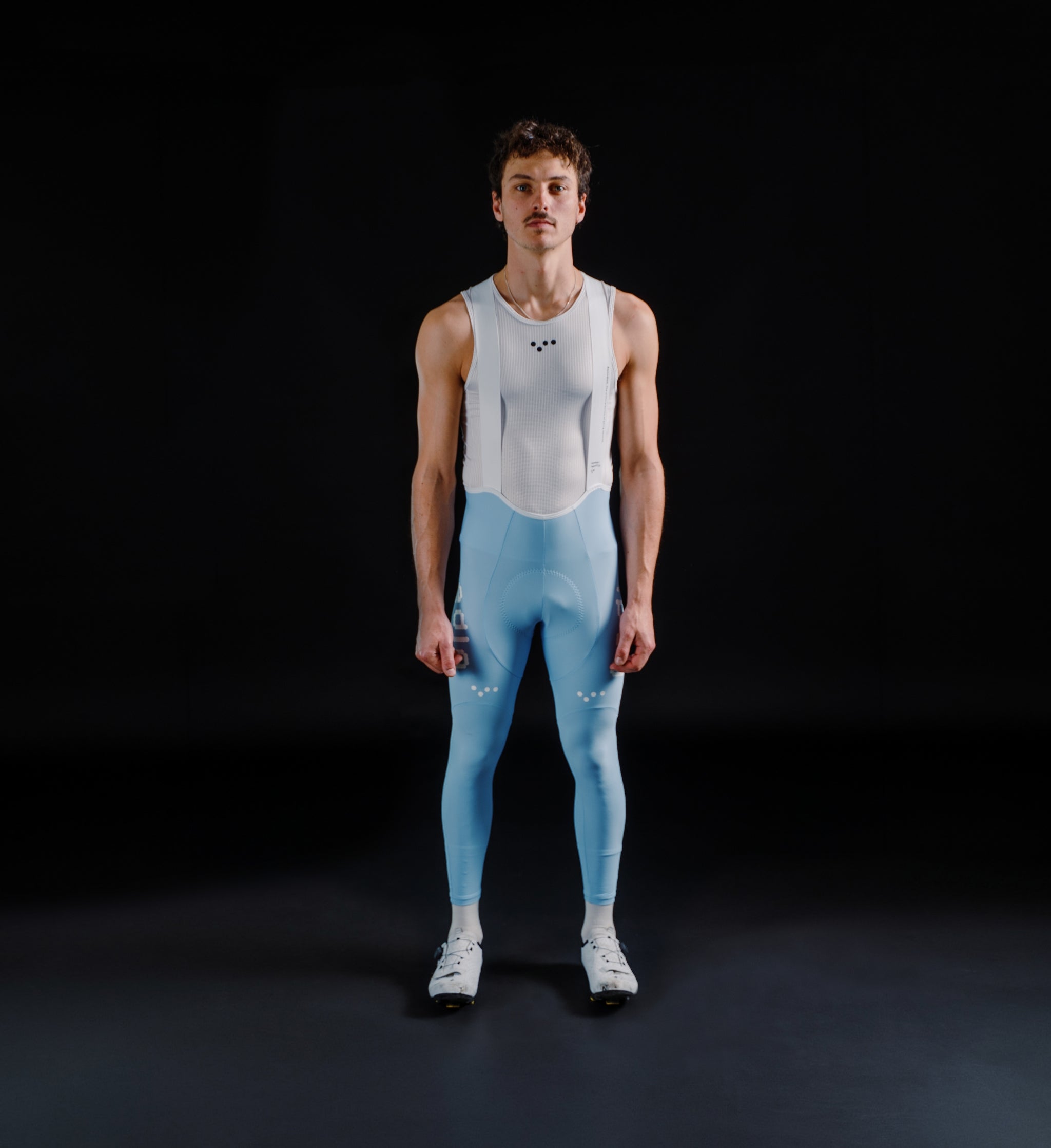 Pedla 薄長褲 Dots SuperFIT 2.0 Bib Tight Powder Blue 男款 粉藍