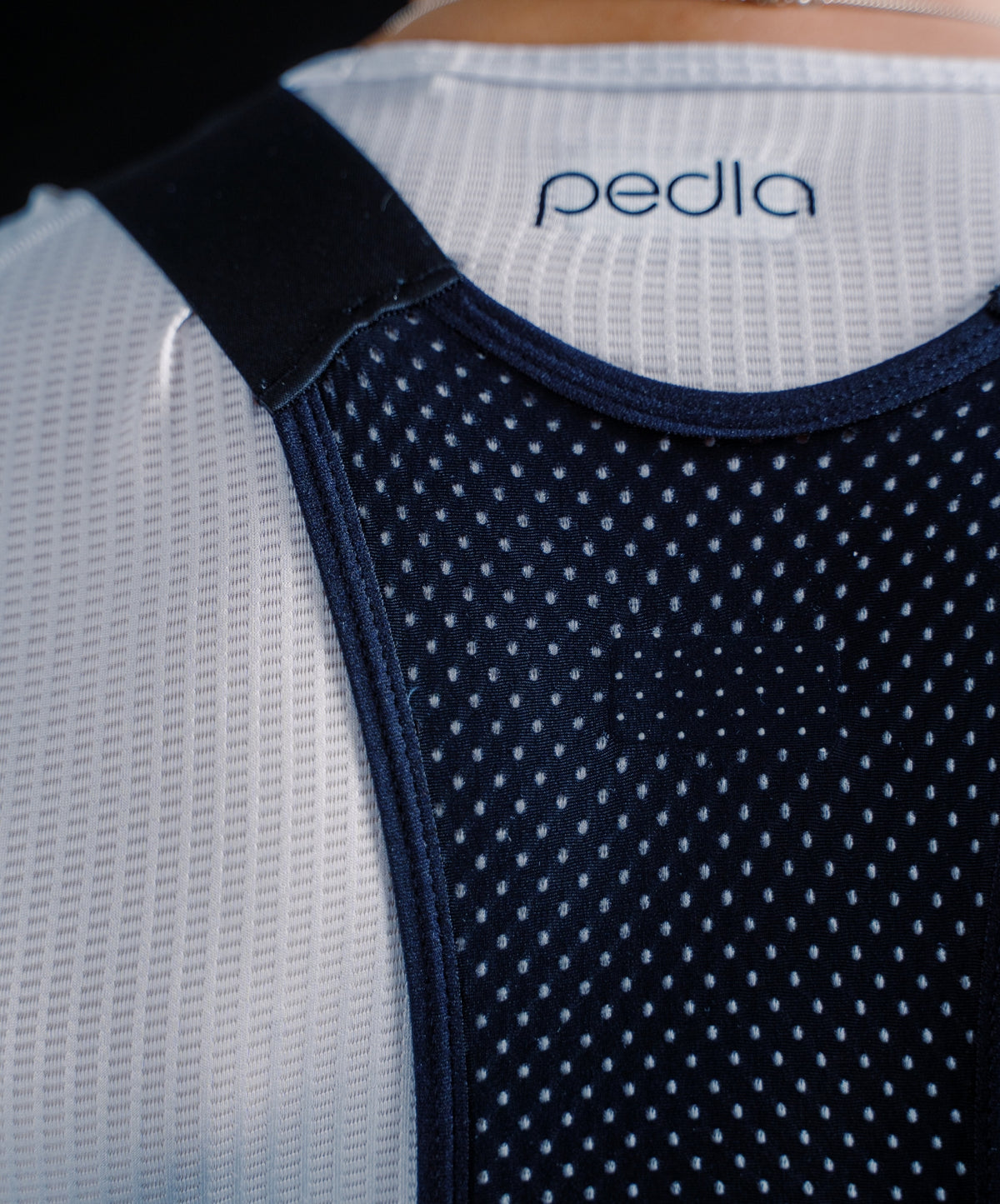 Pedla 薄長褲 PRO SuperFIT Air Bib Tight Dots Reflective Black 男款 黑-反光Logo