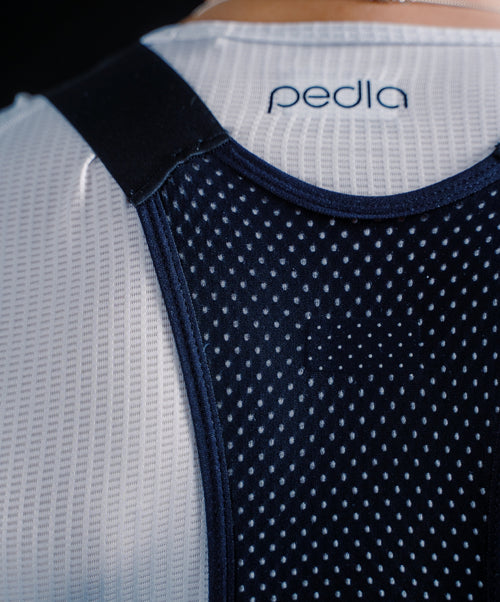 Pedla 薄長褲 PRO SuperFIT Air Bib Tight Dots Reflective Black 男款 黑-反光Logo
