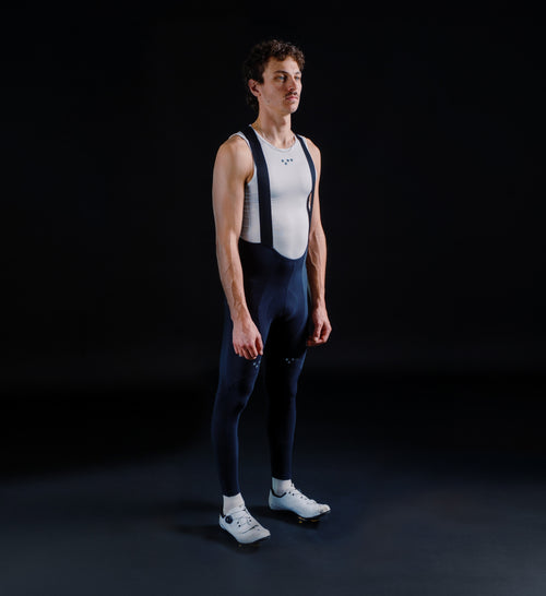 Pedla 薄長褲 PRO SuperFIT Air Bib Tight Dots Reflective Black 男款 黑-反光Logo