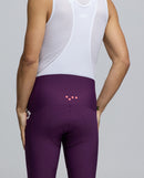 Pedla 薄長褲 Dots SuperFIT2.0 Bib Tight Aubergine 男款 茄紫
