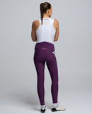 Pedla 薄長褲 Dots SuperFIT2.0 Bib Tight Aubergine 女款 茄紫
