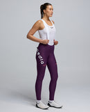 Pedla 薄長褲 Dots SuperFIT2.0 Bib Tight Aubergine 女款 茄紫