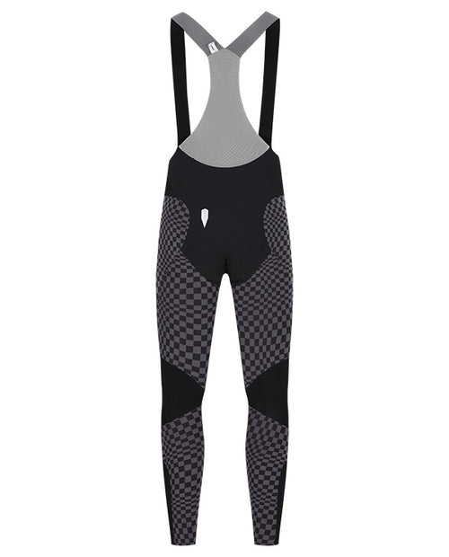 Q36.5 保暖長車褲Dottore Hybrid Bib Tights Check Grey 女款 黑灰格