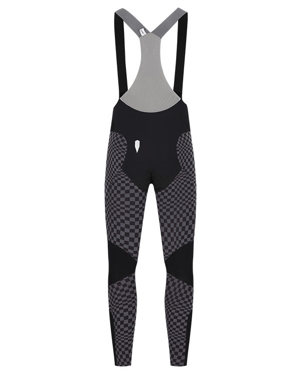 Q36.5 保暖長車褲Dottore Hybrid Bib Tights Check Grey 女款 黑灰格