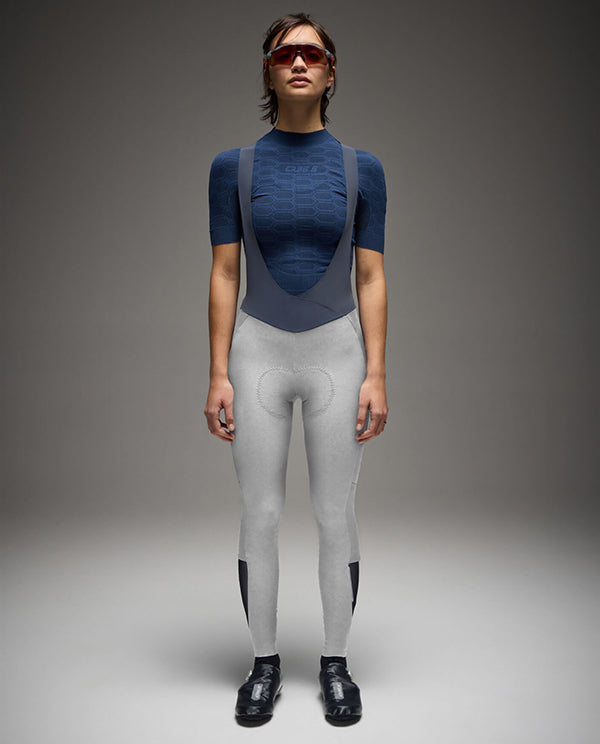 Q36.5 保暖長車褲Dottore Hybrid Bib Tights Ice Grey 女款 灰