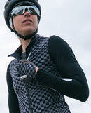 Q36.5 保暖外套Dottore Hybrid Jacket Check Grey 女款 灰黑格