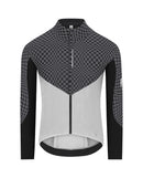Q36.5 車衣 Dottore Hybrid Que Long Sleeve Jersey Check Grey 長袖 男款 黑灰格