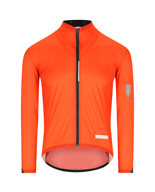 Q36.5 輕量雨衣外套 Dottore Light Rain Jacket Poppy Orange 男款 橘