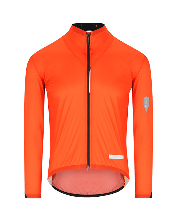 Q36.5 輕量雨衣外套 Dottore Light Rain Jacket Poppy Orange 男款 橘