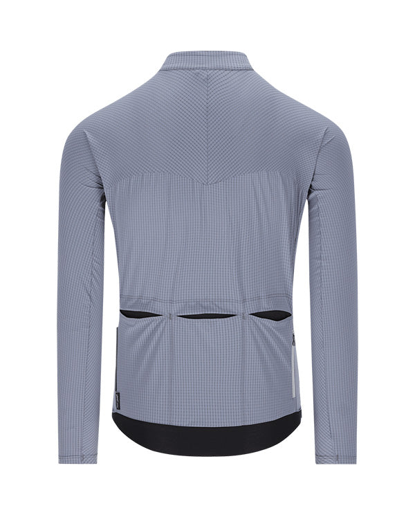 Q36.5 薄長車衣 Dottore Pro LS Jersey Grisaille Blue 男款 灰藍