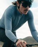 Q36.5 薄長車衣 Dottore Pro LS Jersey Grisaille Blue 男款 灰藍