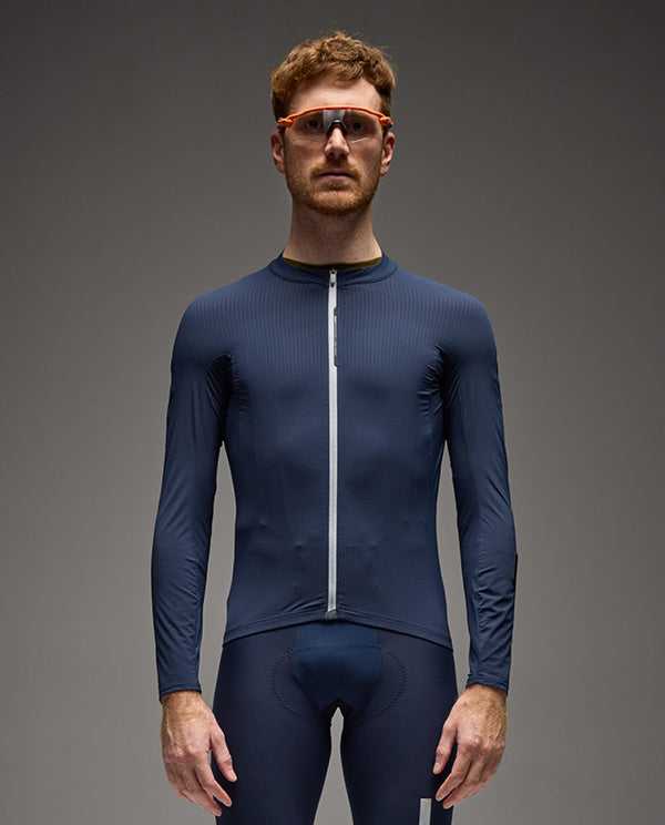 Q36.5 薄長車衣 Dottore Pro LS Jersey Nautica Blue 男款 深藍