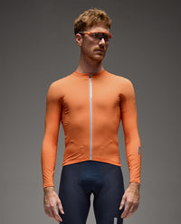 Q36.5 薄長車衣 Dottore Pro LS Jersey Poppy Orange 男款 橘