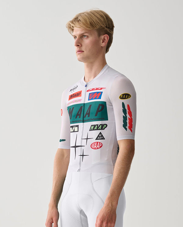 MAAP 車衣 Drome Pro Air Jersey 3.0 Lcicle 短袖 男款 白