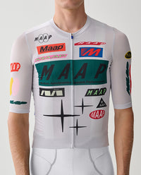 MAAP 車衣 Drome Pro Air Jersey 3.0 Lcicle 短袖 男款 白